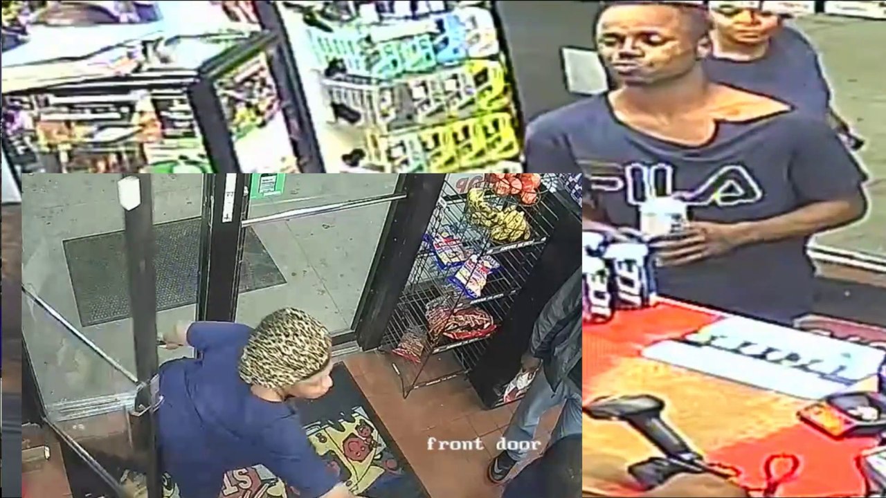 Gas Station Video - Man Robbing Store Caught