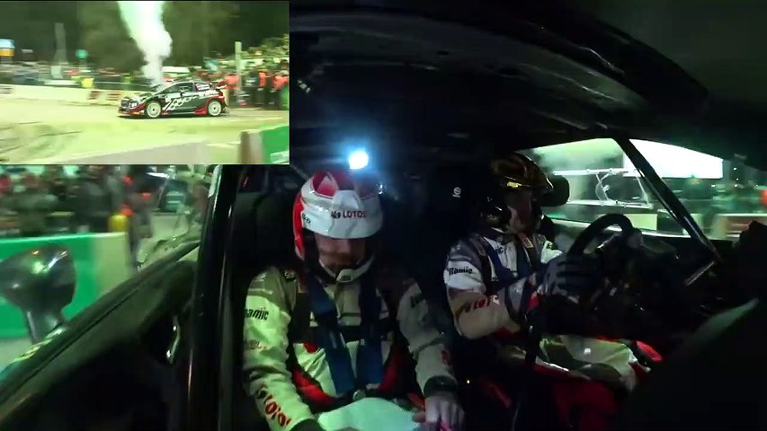Karowa od środka Fordem Fiestą WRC