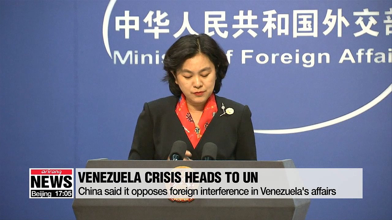 U.S. and Russia clash in UN Security Council over Venezuela political crisis