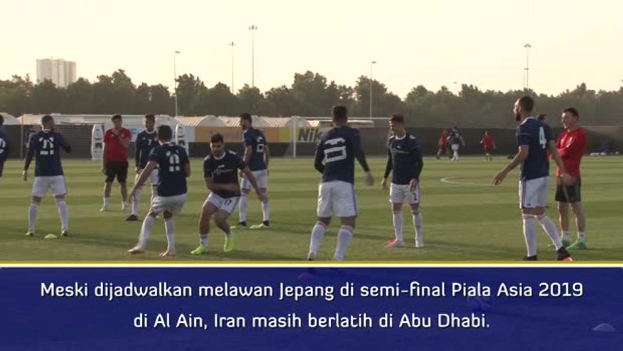 Behind the Scene – Iran berlatih di Abu Dhabi meski semi-final di Al Ain