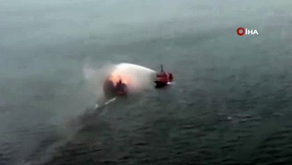 Kerç Boğazı’ndaki gemi yangında kurtarılan 8 Türk denizciden 3'ü Türkiye'ye döndü