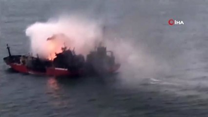 Kerç Boğazı'ndaki Gemi Yangında Kurtarılan 8 Türk Denizciden 3'ü Türkiye'ye Döndü