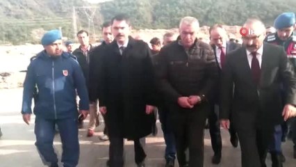 İçişleri Bakanı Soylu ve Çevre Bakanı Kurum Buse'nin Kaybolduğu Noktada