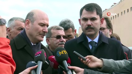İçişleri Bakanı Soylu ve Çevre Bakanı Kurum Buse'nin kaybolduğu noktada