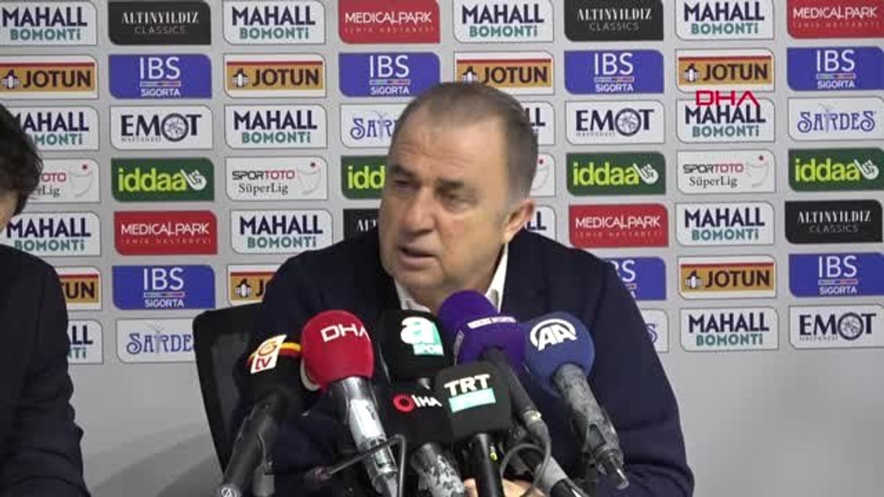 Spor Fatih Terim'in Maç Sonu Açıklamaları - 1