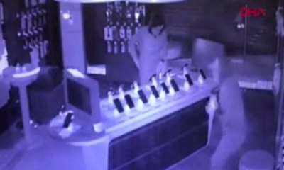 25 saniyede 50 bin liralık soygun kamerada