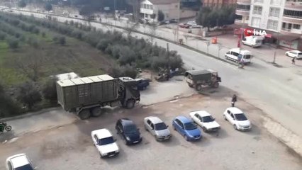 Sınıra Askeri Sevkiyat Sürüyor