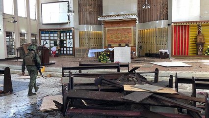 Une bombe explose en pleine messe à Jolo, aux Philippines