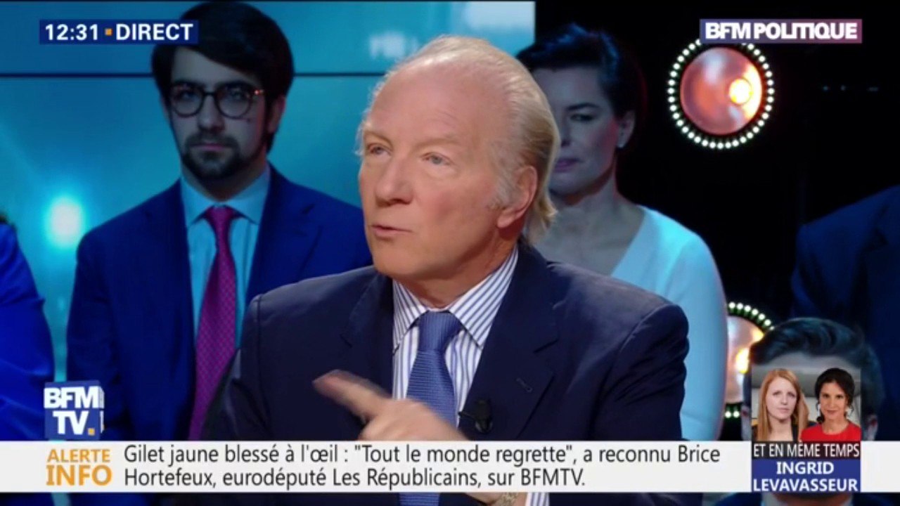 Brice Hortefeux torpille la tête de liste RN: "Jordan Bardella n'a pas d'expérience universitaire, professionnelle, pas d'expérience de la vie tout court"