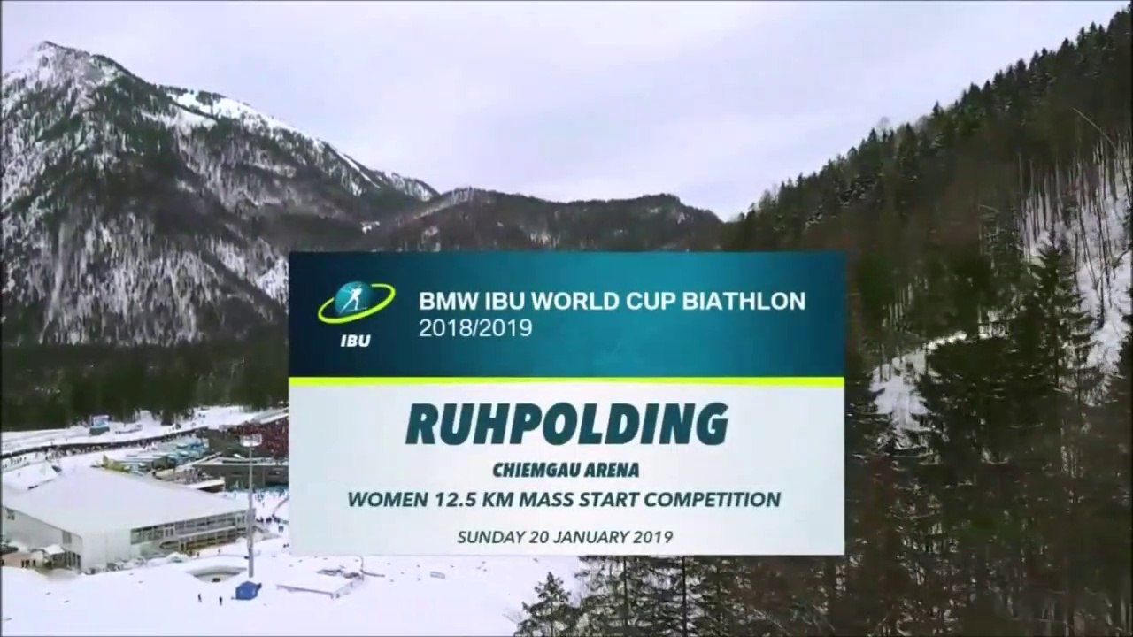 CdM biathlon - mass-start F de Ruhpolding, 20 janvier 2019