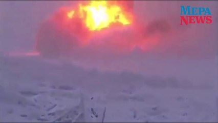 Tu-22M3 uçağının düşüş anının görüntüleri yayınlandı