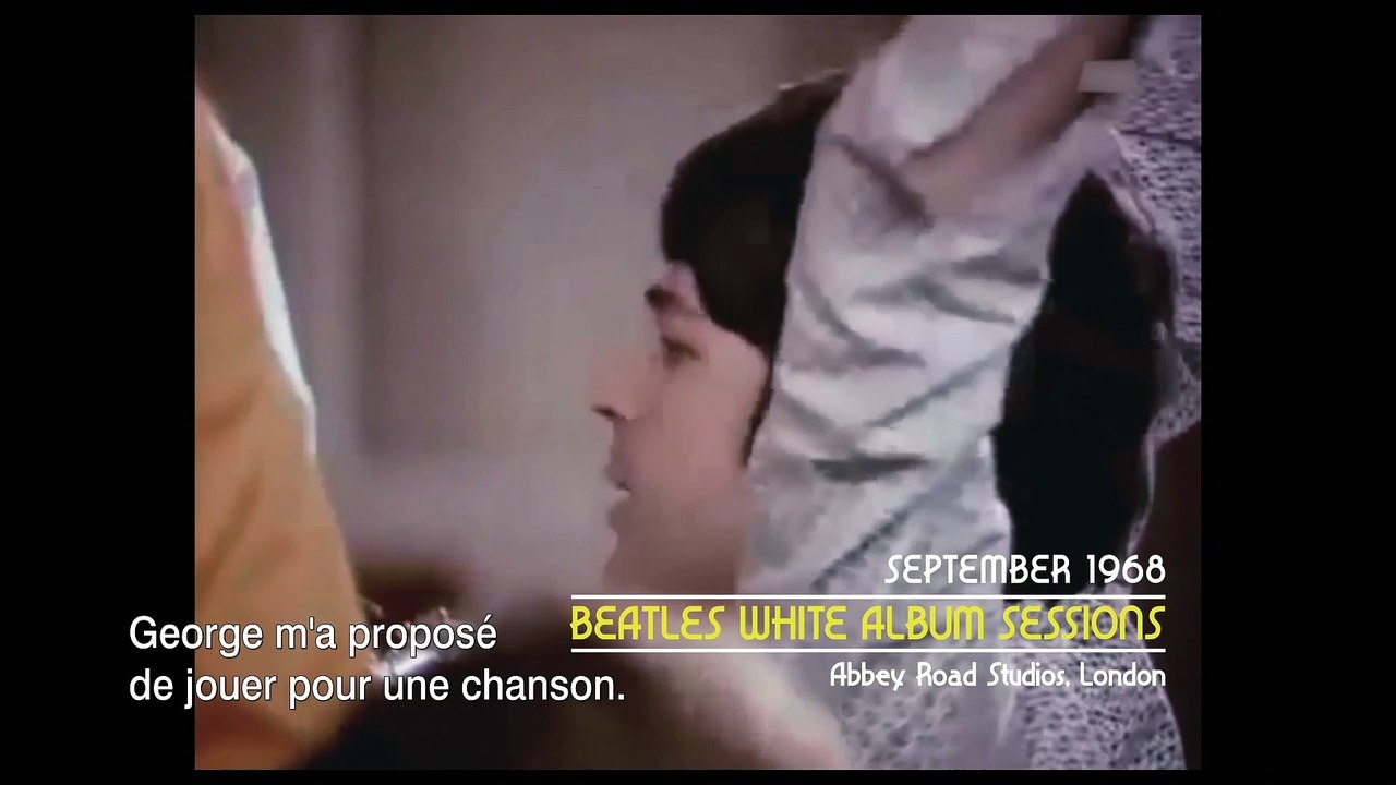 Quand Eric Clapton enregistrait avec les Beatles