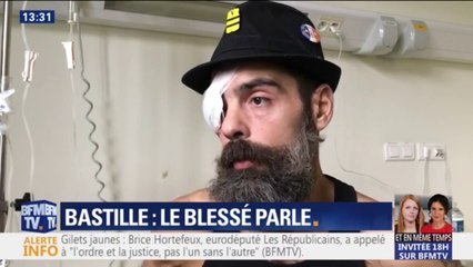 Jérôme Rodrigues témoigne à BFMTV: "J'ai été visé délibérément"