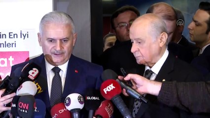 Video herunterladen: Binali Yıldırım: 'Genel Başkan'ın (MHP Genel Başkanı Bahçeli) ziyareti cumhur ittifakına güç vermiştir' - İSTANBUL