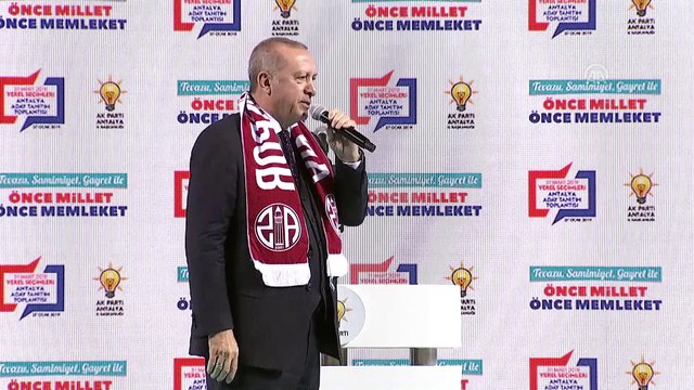 Cumhurbaşkanı Erdoğan - AK Parti Antalya Belediye Başkan Adaylarını Tanıtım Toplantısı (1) - ANTALYA