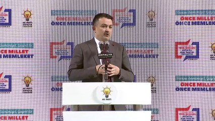 Pakdemirli'den 'Meteorolojik uyarılara kulak asalım' uyarısı - ANTALYA