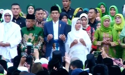 Jokowi Ajak Muslimat NU Jaga Persatuan dan Kerukunan