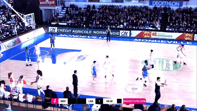 LFB 18/19 - J14 : Mondeville - Basket Landes