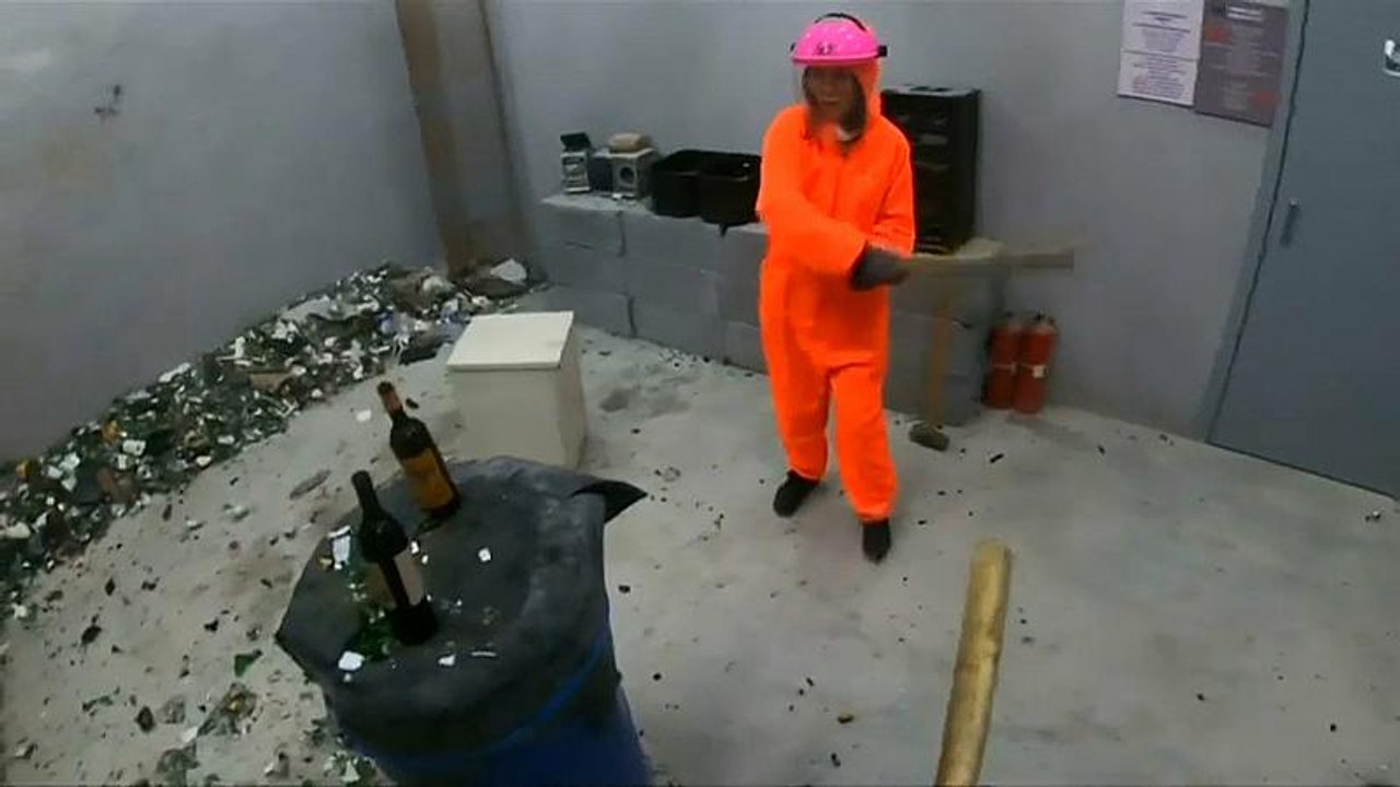 'Anger rooms': Wo der Alltagsgestresste zurückschlägt