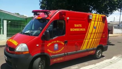 Idoso de 82 anos é socorrido no Bairro Guarujá