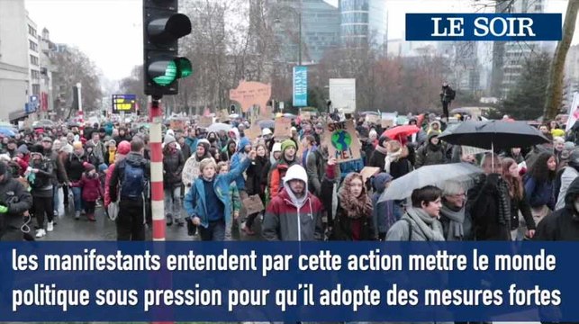 70.000 personnes «plus chaudes que le climat» présentes à la Marche à Bruxelles