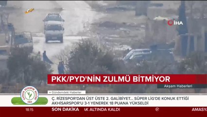 PKK/PYD, Münbiç'ten kaçanları haraca bağladı