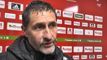 ACA 0-2 SCB : Réaction de S. Rossi