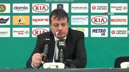 Ergin Ataman: "İyi Bir Galatasaray'ı 12-13 Sayı Geriden Gelip Yendik"