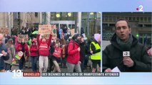 Marche pour le climat à Bruxelles : des dizaines de milliers de manifestants attendus