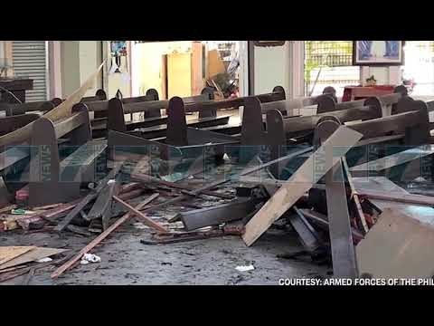 FILIPINE, SULM TERRORIST NE KATEDRALE, 27 TE VRARE NGA SHPERTHIMI - News, Lajme - Kanali 7