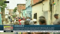 Pueblo bolivariano expresa su apoyo a Nicolás Maduro