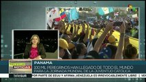 Panamá: JMJ presidida por Papa Francisco reúne a miles de personas