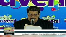 Pdte. Maduro reitera rompimiento de relaciones con EE.UU.