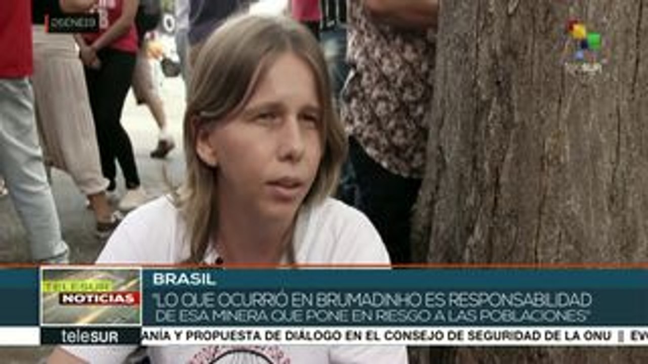 Brasil: responsabilizan a la minera Vale en accidente de Brumadinho