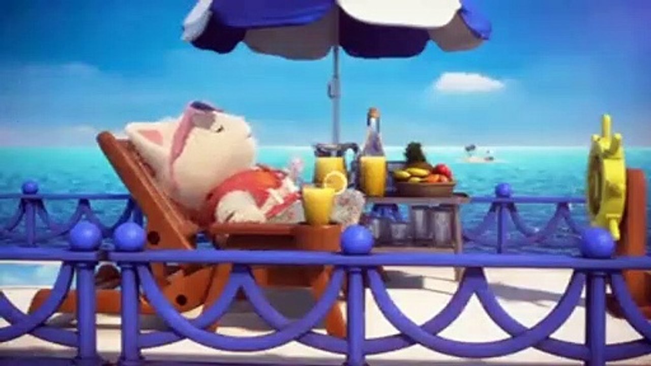sylvanian families cartoon| The Big Beach Holiday on the Big Sea |english| sylvanian family 2019
