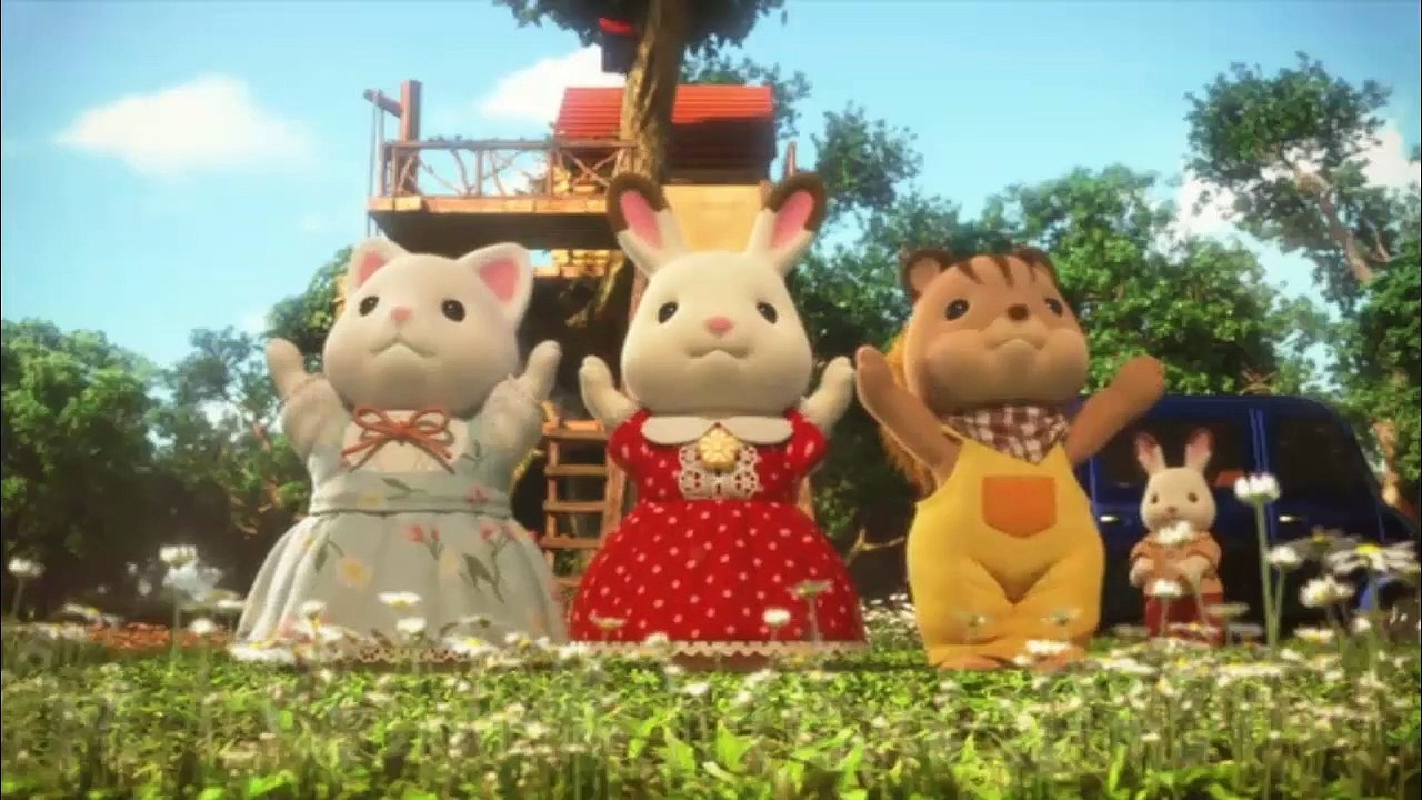 sylvanian families cartoon | Secret Tree House Tour (Best Quality) | english | sylvanian family 2019