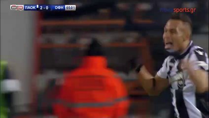 3-0 Leo Jaba Goal - PAOK 3-0 OFI Crete  27.01.2019 [HD]