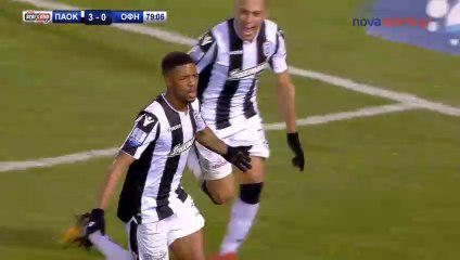 4-0 Chuba Akpom AMAZING Second Goal - PAOK 4-0	OFI Crete  27.01.2019 [HD]: