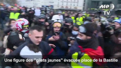 Une figure connue des "gilets jaunes" blessée à l'oeil