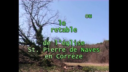 Présentation DVD L'Arbre, le Maître et le Disciple ou le Retable de Naves