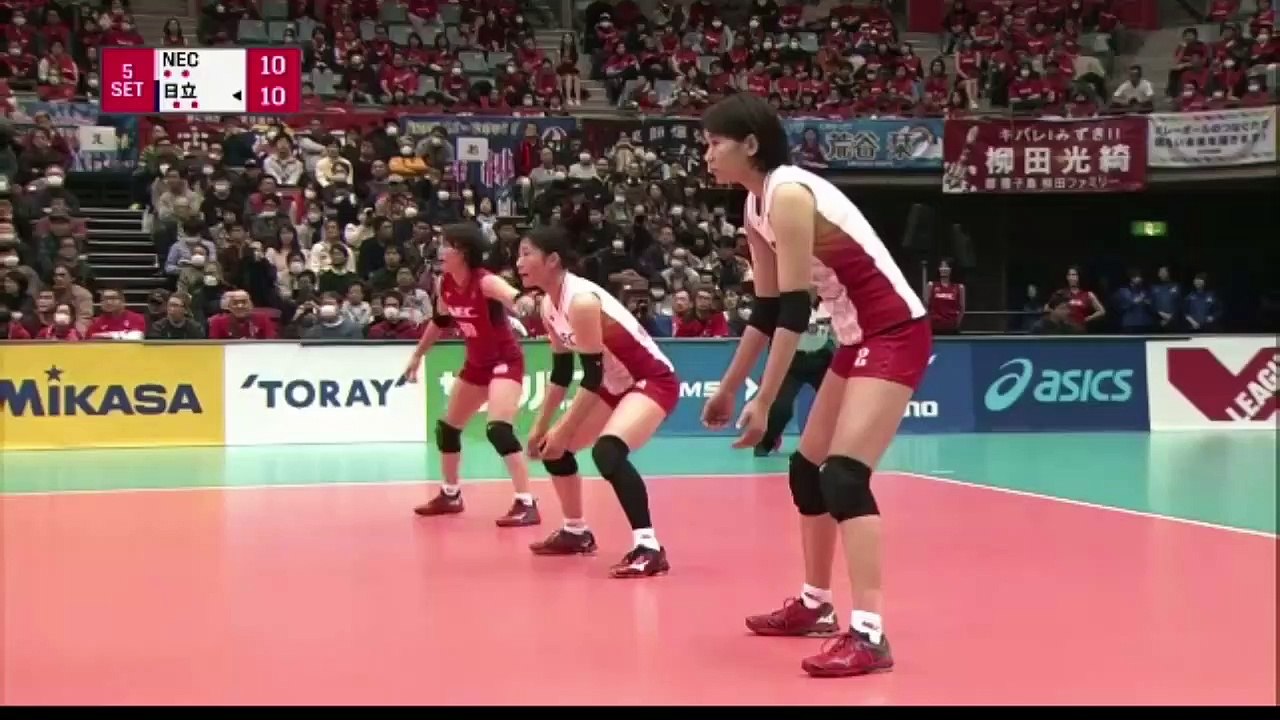 2019年1月26日 NEC vs 日立  Vリーガーオブザマッチ：荒谷栞