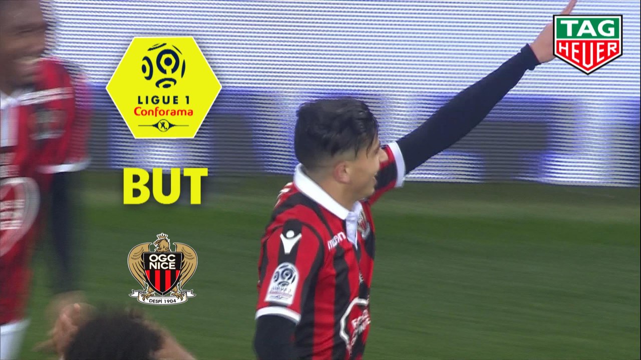But Youcef ATAL (41ème) / OGC Nice - Nîmes Olympique - (2-0) - (OGCN-NIMES) / 2018-19