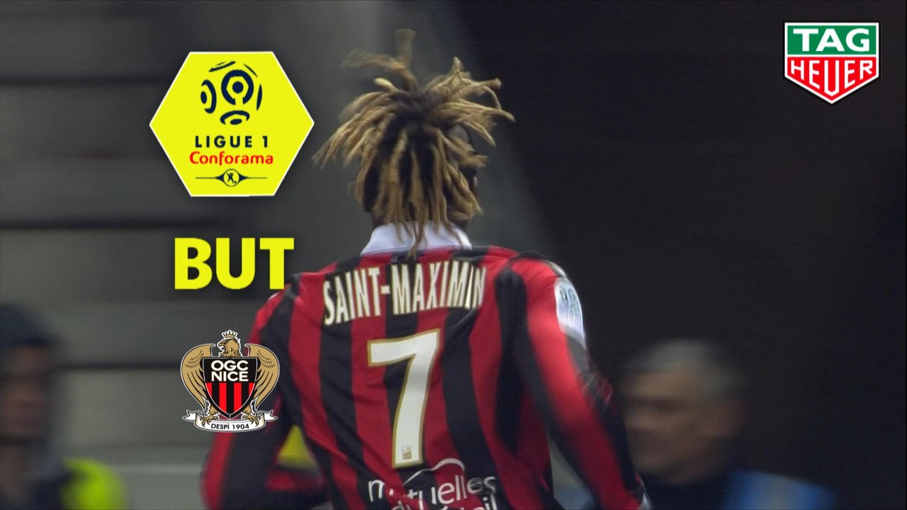 But Allan SAINT-MAXIMIN (54ème) / OGC Nice - Nîmes Olympique - (2-0) - (OGCN-NIMES) / 2018-19
