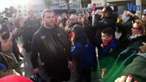 L'arrivée des joueurs du RCT à Mayol