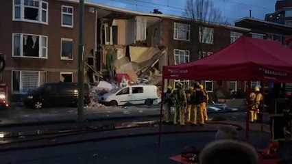 Colapso de prédio em Haia provoca nove feridos