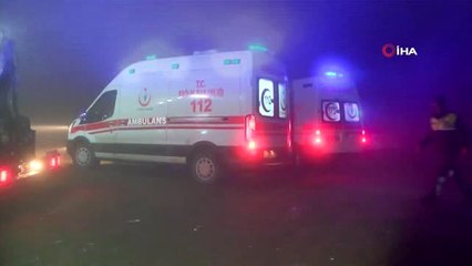 Pikap 200 Metreden Şarampole Uçtu: 2 Yaralı