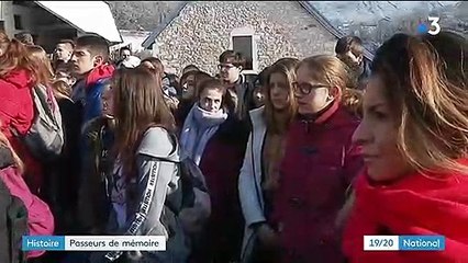 Ain : l'hommage de lycéens à des enfants déportés en 1944