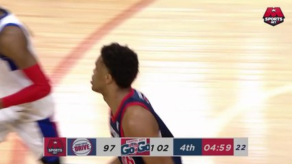 Darel Poirier goes up to get it and finishes the oop