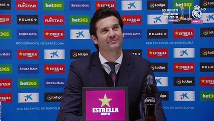Solari: "Benzema ha hecho un partido redondo, siempre los hace"