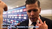 Lazio-Juventus, Szczesny in zona mista